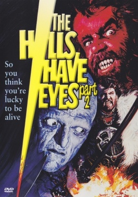 The Hills Have Eyes Part II movie poster (1985) pillow
