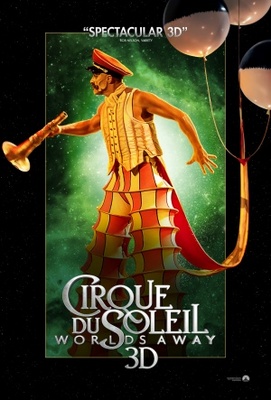 Cirque du Soleil: Worlds Away movie poster (2012) wooden framed poster