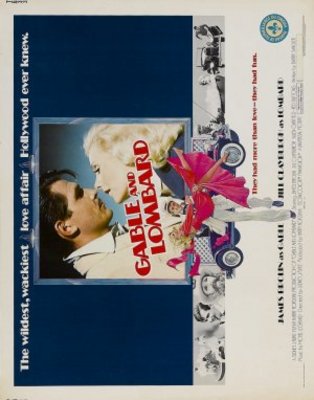 Gable and Lombard movie poster (1976) poster