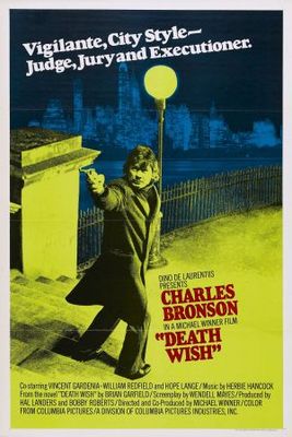 Death Wish movie poster (1974) metal framed poster