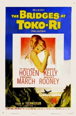 The Bridges at Toko-Ri movie poster (1955) poster with hanger