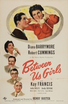 Between Us Girls movie poster (1942) wood print