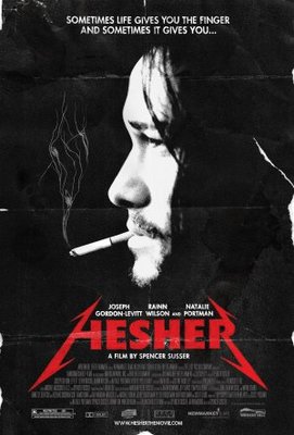Hesher movie poster (2010) wooden framed poster