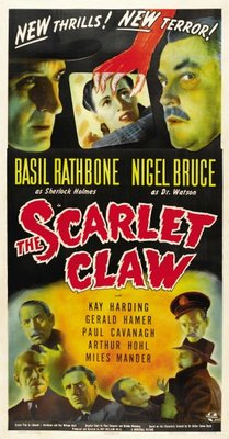 The Scarlet Claw movie poster (1944) tote bag