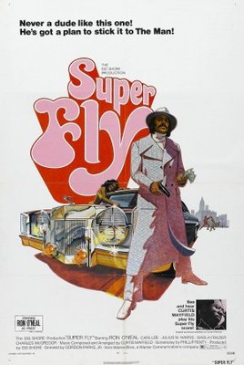 Superfly movie poster (1972) Longsleeve T-shirt