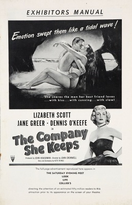 The Company She Keeps movie poster (1951) sweatshirt