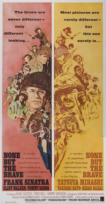 None But the Brave movie poster (1965) wood print