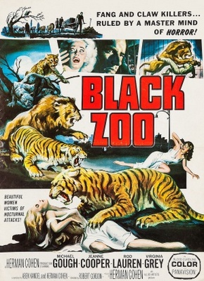 Black Zoo movie poster (1963) tote bag