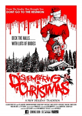 Dismembering Christmas movie poster (2015) pillow