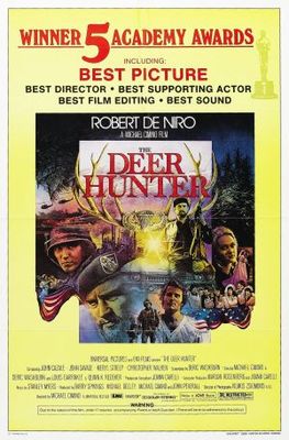 The Deer Hunter movie poster (1978) wood print
