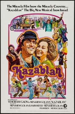 Kazablan movie poster (1974) puzzle MOV_c790eb28