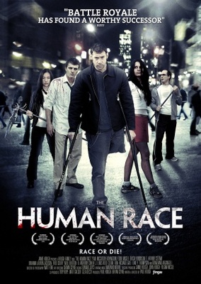 The Human Race movie poster (2012) metal framed poster