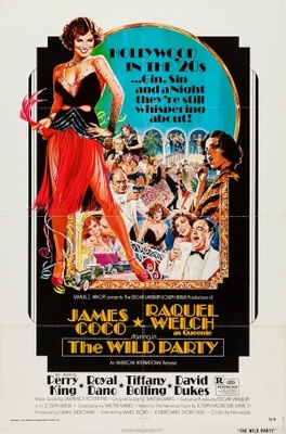 The Wild Party movie poster (1975) wood print