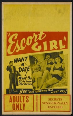Escort Girl movie poster (1941) canvas poster