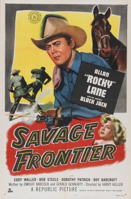 Savage Frontier movie poster (1953) Stickers MOV_c7bc5748