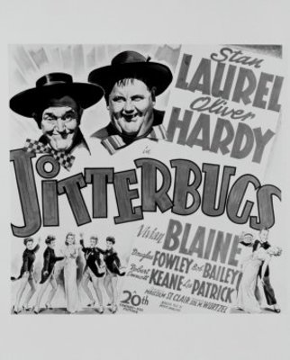 Jitterbugs movie poster (1943) wooden framed poster