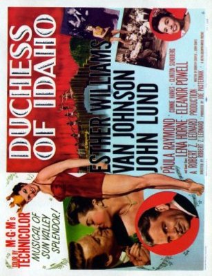 Duchess of Idaho movie poster (1950) wood print