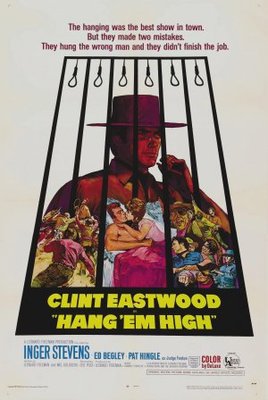 Hang Em High movie poster (1968) wood print