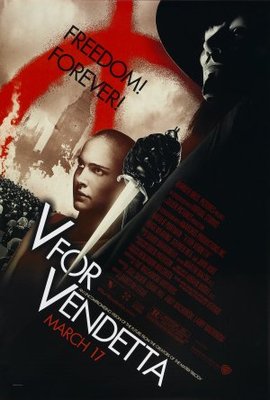 V For Vendetta movie poster (2005) puzzle MOV_c7ec1b2f