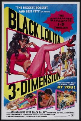 Black Lolita movie poster (1975) t-shirt