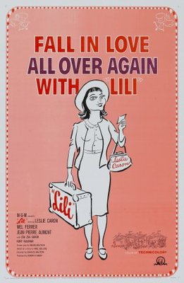 Lili movie poster (1953) pillow