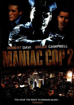 Maniac Cop 2 movie poster (1990) metal framed poster