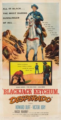 Blackjack Ketchum, Desperado movie poster (1956) wood print