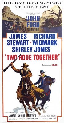 Two Rode Together movie poster (1961) t-shirt