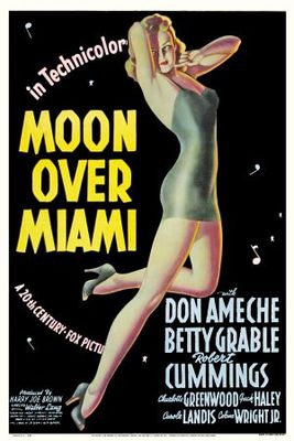 Moon Over Miami movie poster (1941) pillow