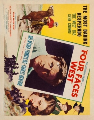 Four Faces West movie poster (1948) poster with hanger
