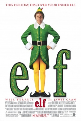 Elf movie poster (2003) tote bag