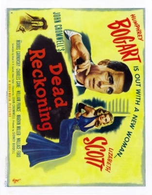 Dead Reckoning movie poster (1947) poster with hanger