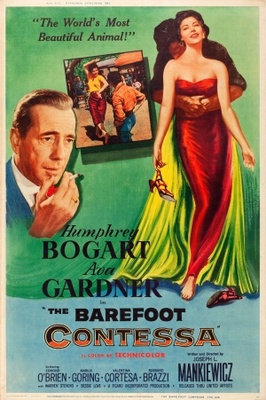 The Barefoot Contessa movie poster (1954) pillow
