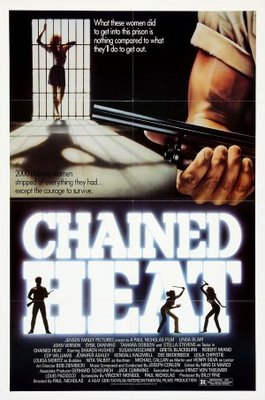 Chained Heat movie poster (1983) poster with hanger