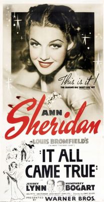 It All Came True movie poster (1940) canvas poster