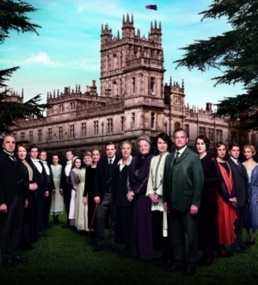 Downton Abbey movie poster (2010) wood print