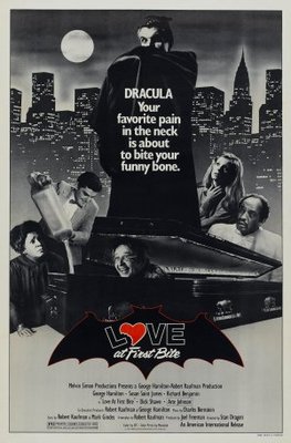 Love at First Bite movie poster (1979) wooden framed poster