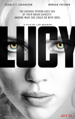 Lucy movie poster (2014) metal framed poster