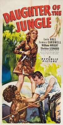 Daughter of the Jungle movie poster (1949) poster with hanger