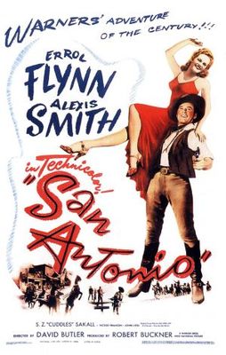 San Antonio movie poster (1945) canvas poster
