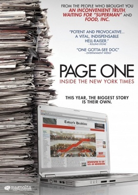 Page One: A Year Inside the New York Times movie poster (2011) Poster MOV_c8895b08