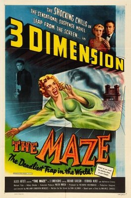 The Maze movie poster (1953) tote bag