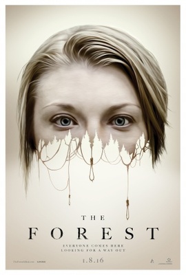 The Forest movie poster (2016) canvas poster