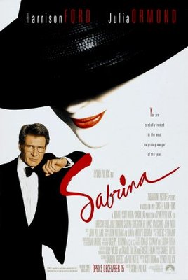 Sabrina movie poster (1995) metal framed poster