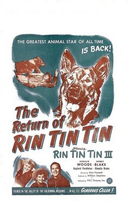 The Return of Rin Tin Tin movie poster (1947) sweatshirt
