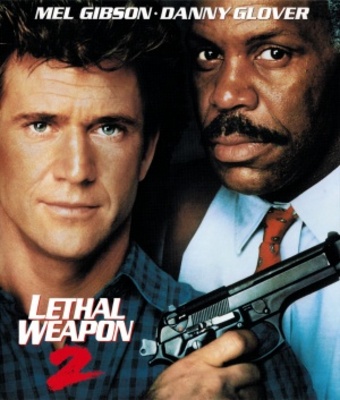 Lethal Weapon 2 movie poster (1989) pillow
