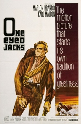 One-Eyed Jacks movie poster (1961) canvas poster