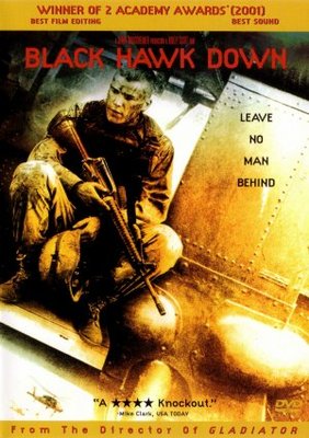 Black Hawk Down movie poster (2001) Stickers MOV_c8e63879