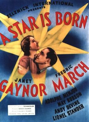 A Star Is Born movie poster (1937) pillow