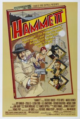 Hammett movie poster (1982) t-shirt